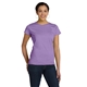 aerial view a lavender lat fine jersey t - shirt, image 1 of 5
