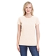 aerial view a natural heather lat fine jersey t - shirt, image 1 of 5