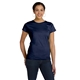 aerial view a navy lat fine jersey t - shirt, image 1 of 5