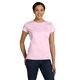 aerial view a pink lat fine jersey t - shirt, image 1 of 5
