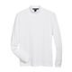 aerial view a white devon jones(r) sueded cotton jersey mock turtleneck, image 1 of 6