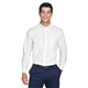 aerial view a white devon jones(r) crown woven collection(tm) solid oxford, image 1 of 6