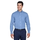 aerial view a light blue devon jones(r) crown woven collection(tm) solid oxford, image 1 of 6