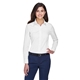aerial view a white devon jones(r) crown woven collection(tm) solid oxford, image 1 of 6