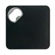 aerial view a black bottle opener coaster, image 1 of 2