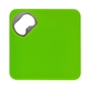aerial view a green bottle opener coaster, image 1 of 2
