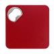 aerial view a red bottle opener coaster, image 1 of 2
