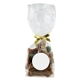 aerial view a group of dog bones treats in a mug stuffer bag, image 2 of 2