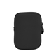 aerial view a black intrepid water bottle pouch, image 1 of 2
