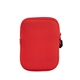 aerial view a red intrepid water bottle pouch, image 1 of 2