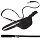 a black springer sling bag + dog leash
