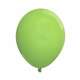 a lime green 17 standard latex balloon