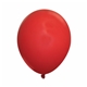 a red 9 standard latex balloon