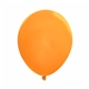 a orange 9 standard latex balloon