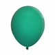 a teal 9 standard latex balloon