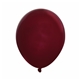 a ruby red 9 standard latex balloon
