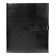 a black fabrizio refillable portfolio