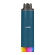 a deep blue hidratespark(r) 21 oz pro with straw lid, laser, standard