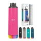 a group of hidratespark(r) 21 oz pro with straw lid, laser, standard