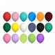 a group of 9 standard latex balloon