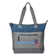 aerial view a reflex blue avant - tex metro tote bag, image 1 of 4