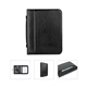 a group of bugatti 3- ring binder padfolio