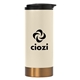 a cream astrid - 12 oz double wall stainless steel tumbler