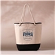 a group of beach bum nautical rope handle tote bag