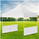 a group of tent half wall unimprinted w / hardware (pair) for 31mm steel frame