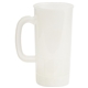 a trans clear 22 oz single wall stein mug