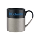 aerial view a gray fargo 15 oz two - tone ceramic mug, image 1 of 2