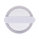 aerial view a white travel light up mirror, image 1 of 3