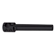 a black anodized aluminum wine / champagne corkscrew opener
