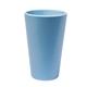 aerial view a sky blue silipint(r) original straight up pint glass - 16 oz, image 1 of 3