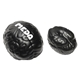 a black colored brain squeeze stress ball