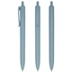aerial view a light blue uni - ball(r) jetstream recycled ocean plastic pen, image 1 of 2