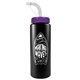a black bottle & violet lid 32 oz the sports quart water bottle with straw lid