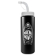 a black bottle & white lid 32 oz the sports quart water bottle with straw lid