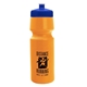 a orange bottle & royal blue lid the cyclist - 24 oz bike bottle