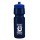 a eco navy blue bottle & royal blue lid the cyclist - 24 oz bike bottle