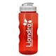 a translucent frost lid & transparent-red bottle mini mountain 22 oz tritan(tm) sports bottle with usa flip lid
