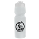a white lid & translucent frost bottle the venture bike bottles - 24 oz sport bottles with usa flip lid