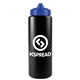 a blue lid & black bottle the sports quart - 32 oz sports bottle