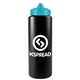 a cyan lid & black bottle the sports quart - 32 oz sports bottle