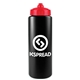 a red lid & black bottle the sports quart - 32 oz sports bottle