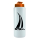 a transparent orange lid & translucent frost bottle the sports quart usa flip lid - 32 oz sports bottle