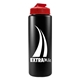 a red lid & black bottle the sports quart usa flip lid - 32 oz sports bottle