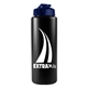 a navy blue lid & black bottle the sports quart usa flip lid - 32 oz sports bottle