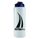 a navy blue lid & translucent frost bottle the sports quart usa flip lid - 32 oz sports bottle