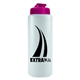 a translucent hot pink lid & translucent frost bottle the sports quart usa flip lid - 32 oz sports bottle